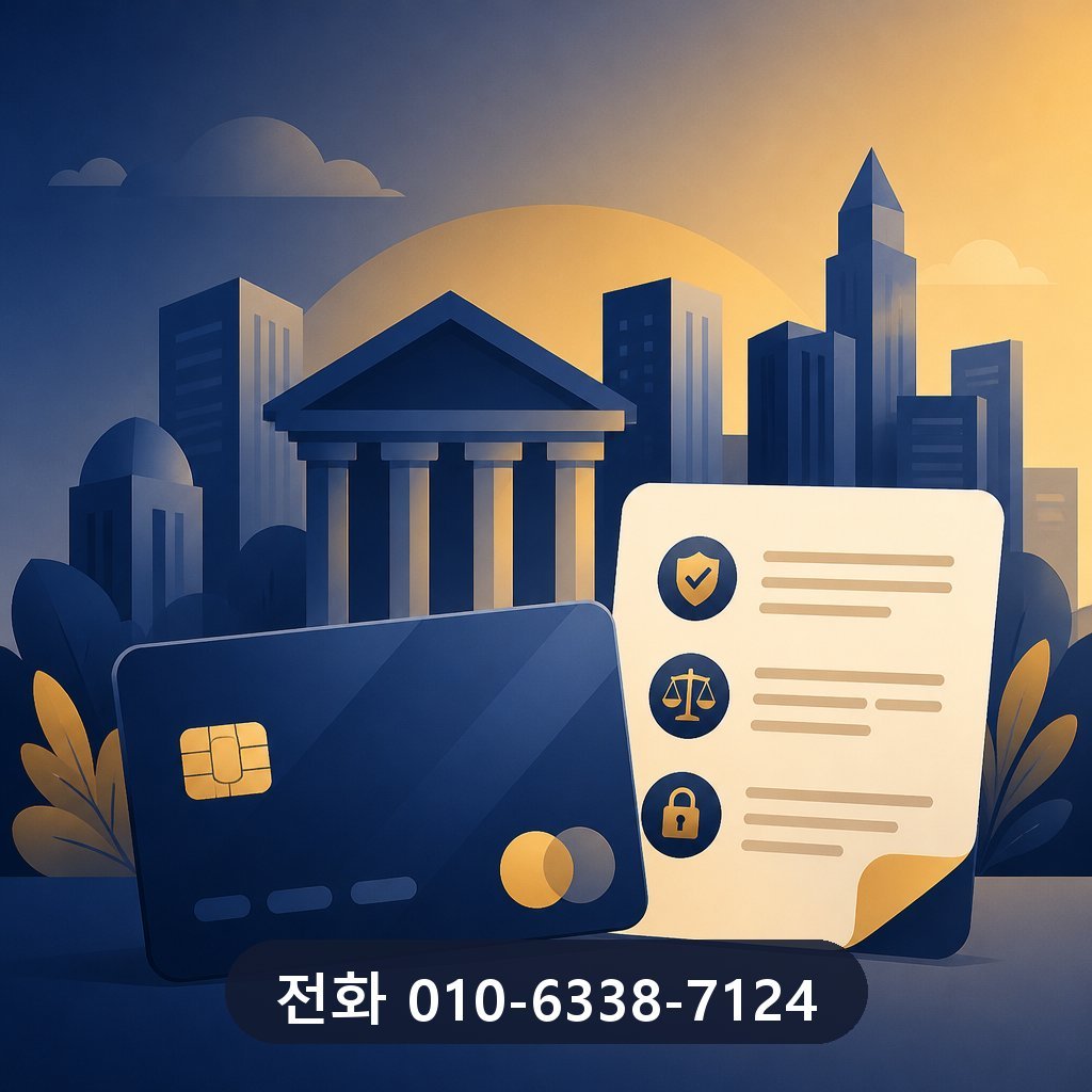 하나카드 카드깡 카드사 약관 확인 이미지 · 문의 010-6338-7124