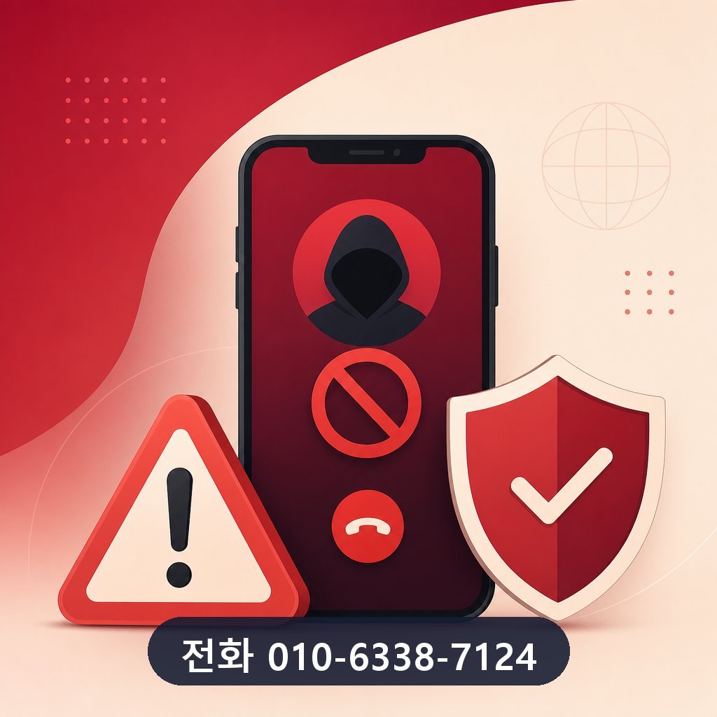 하나카드 카드깡 피해 예방 주의사항 이미지 · 문의 010-6338-7124